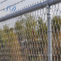 Electro Galvanized Used Chain Link Fence Rolls For Sale